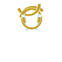 BindincMedia champagne ring proost gala Sticker