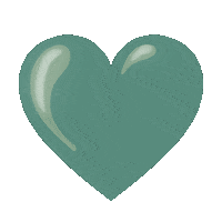 Golden Heart Love Sticker