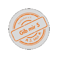 Gibmir5 Sticker by Paulinchen e.V.