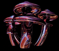 lucaionescuart art loop 3d psychedelic GIF