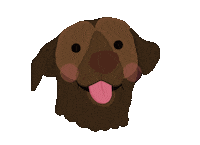 Happy Dog Sticker