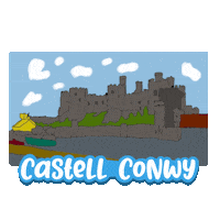 Conwy Castle Sticker