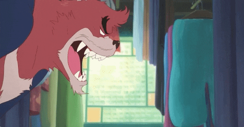 the boy and the beast arguing GIF by Funimation