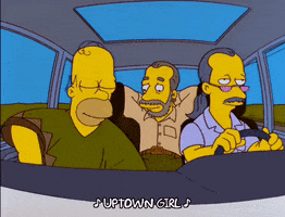 homer simpson dancing GIF