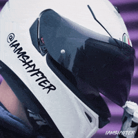 Iamshyfter reaction bye done helmet GIF