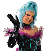 Ru Paul Wow Sticker by Videoland