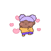 Joy Hearts Sticker by Happy Homies