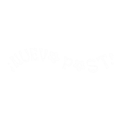 Post Typography Sticker