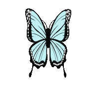 Baby Blue Spring Sticker by Fifth & Ninth