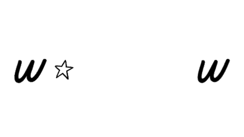 Star Wow Sticker by Rubi Michael