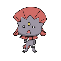 Scared Pokemon Sticker