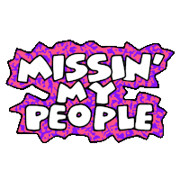 Miss You Help Sticker by SHOKKA