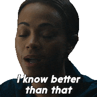 Frustrated Zoe Saldana Sticker by Paramount+