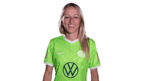 Kathrin Hendrich Hello Sticker by VfL Wolfsburg