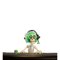 Explosion Skeleton Sticker by HAYWARD