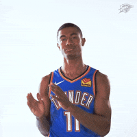 Oklahoma City Clap GIF by OKC Thunder