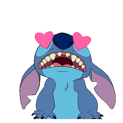 disneystyletw giphyupload love dog blue Sticker