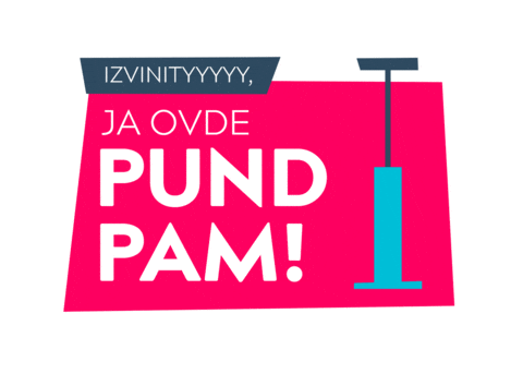 Pumpaj Sticker by Homepage.rs