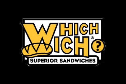 whichwich_ giphygifmaker sandwich blackandyellow whichwich GIF