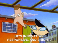 hey arnold nicksplat GIF