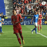 Happy Football GIF by FC Bayern Munich