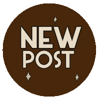 New Post Stars Sticker by Poetic Designers