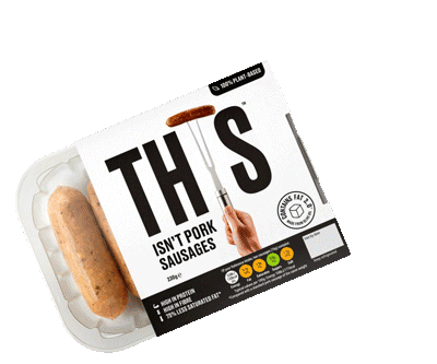 Plant-Based Christmas Sticker by THIS.UK