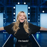 Im Back Fashion Show GIF by Freeform