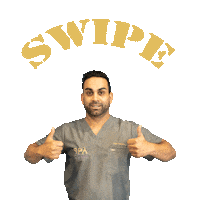 Swipeup Sticker by Sagar Patel MD