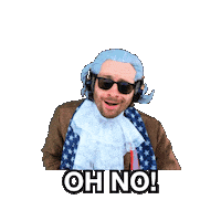 Dismiss Oh No Sticker