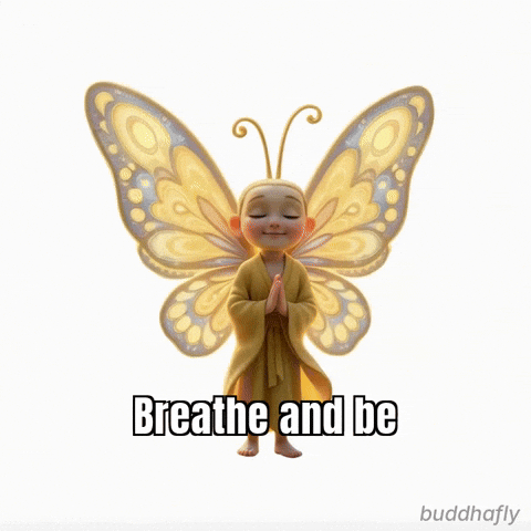 Peace Breathe GIF by BuddhaFlyJourney