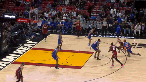 Hanging Out Slam Dunk GIF by Miami HEAT