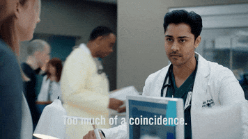 Suspicious Coincidence I Think Not GIF by The Resident on FOX