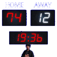 12 Away Sticker