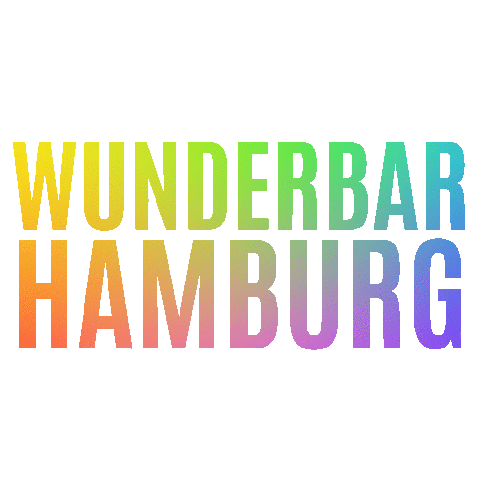 wunderbarhamburg party gay lgbt hamburg Sticker