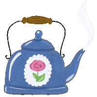 Teatime Teapot Sticker