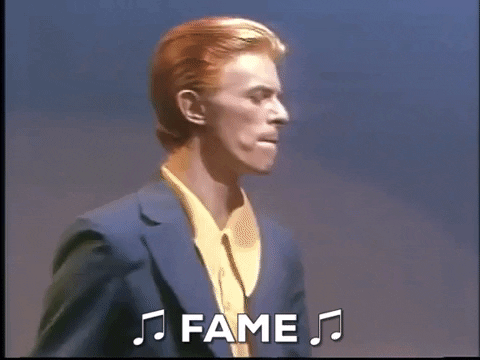 David Bowie Fame GIF by Soul Train