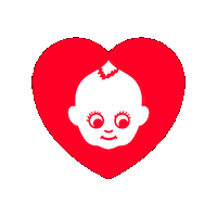 Baby Dressing Sticker by kewpieusa