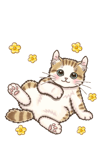 Happy Cat Sticker