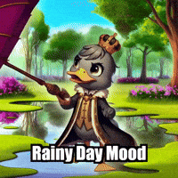 Rain Relaxing GIF by sirduckbeth