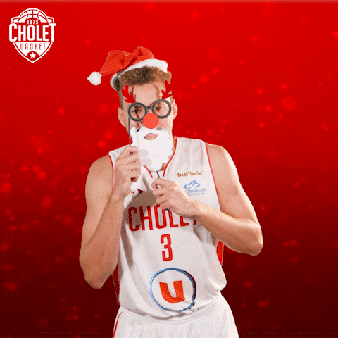 Sport Christmas GIF by Cholet Basket