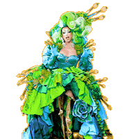 Nayla Sticker by La Más Draga