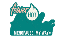 equelle fewer hot flashes Sticker