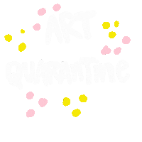 Corona Quarantine Sticker by Roya So Artsy