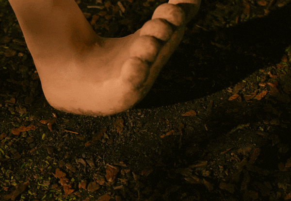 aardman giphyupload walk foot step GIF