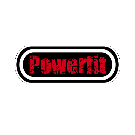 PowerfitNewTir giphyupload fitness gym yoga Sticker