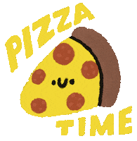 Happy Pizza Hut Sticker by zhenya artemjev