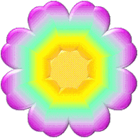 Flower Spinning Sticker