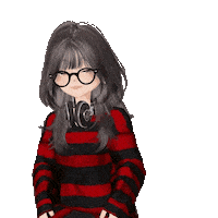 Sweet Girl Avatar Sticker by Bel Diniz