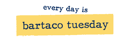 Taco Tuesday Sticker by bartacolife